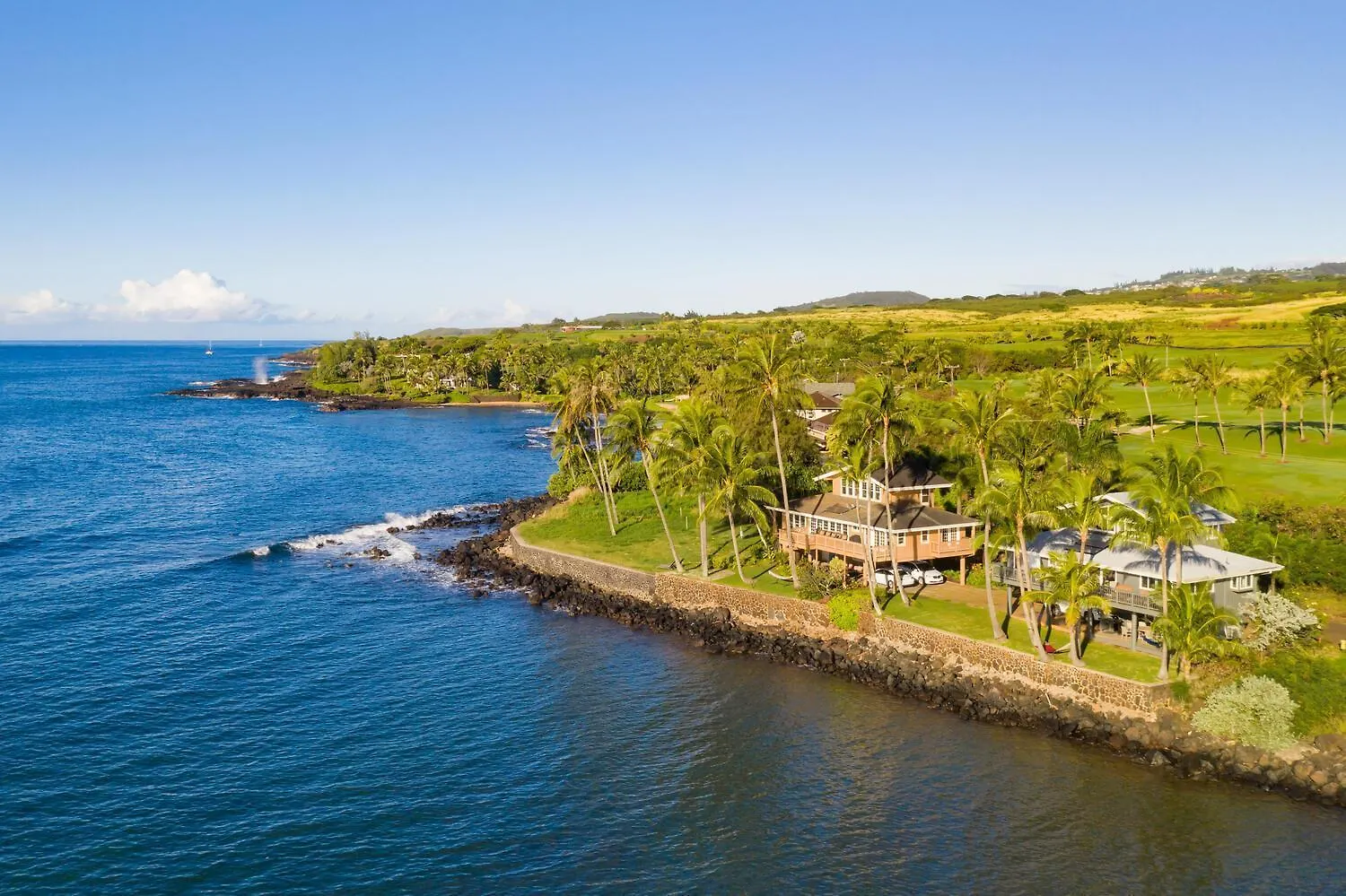 Kauai Bay House, Ocean Front Villa Koloa